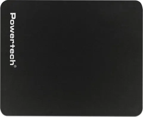 POWERTECH mouse pad PT-1292, 20x18cm, μαύρο