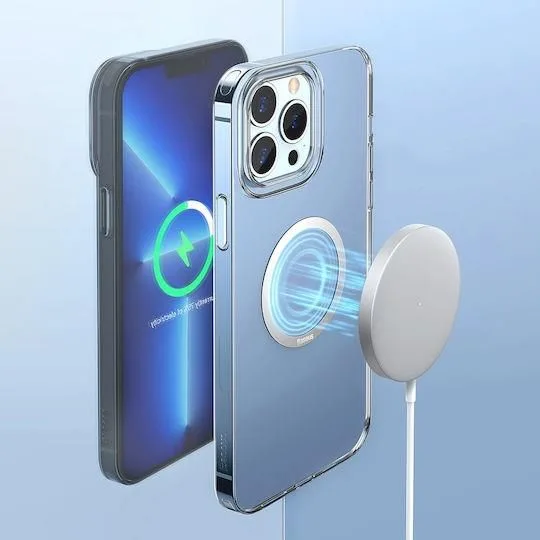 BASEUS Halo Series, μαγνητικό ΔΑΚΤΥΛΙΔΙ ΣΥΓΚΡΑΤΗΣΗΣ, 2 ΤΕΜΑΧΙΑ, ασημί — εικόνα 4