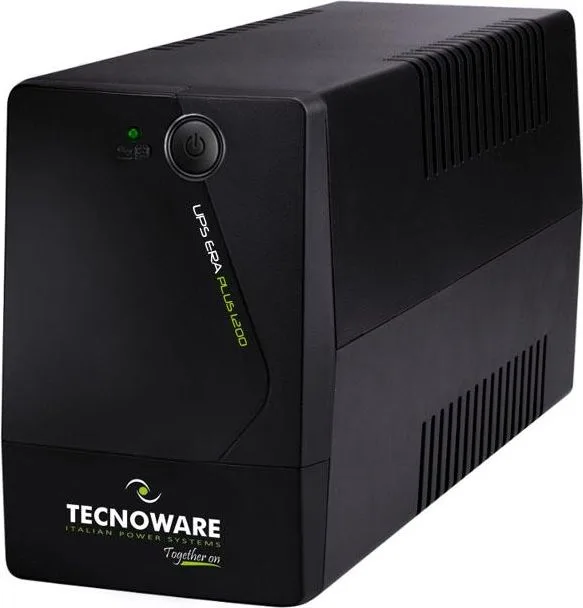 TECNOWARE UPS ERA Plus 1200VA/840W, 2x Schuko, 1x 12V9A — εικόνα 2