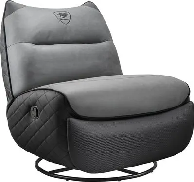 Cougar Overlord Neo Gaming sofa Upholstered padded seat Black, Grey