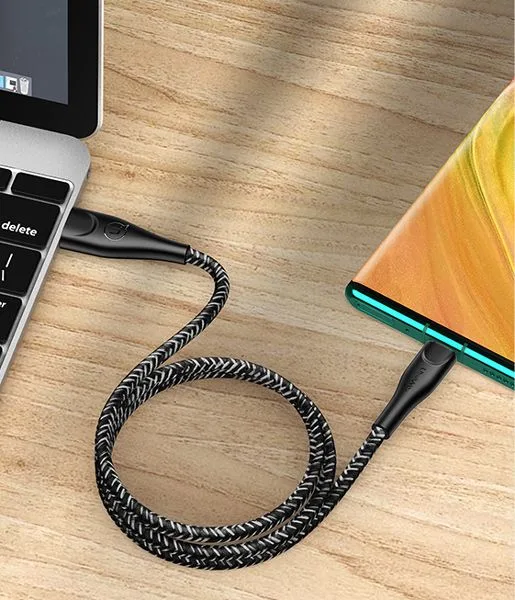 USAMS καλώδιο USB-C σε USB US-SJ392, 2A, 1m, μαύρο — εικόνα 3