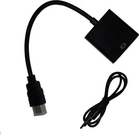 NG ΜΕΤΑΤΡΟΠΕΑΣ HDMI Male ΣΕ VGA Female με Audio Adapter