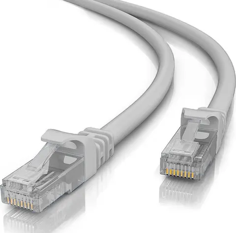 POWERTECH καλώδιο δικτύου CAB-N185, Cat 5e U/UTP, CCA 26AWG, 1m, γκρι