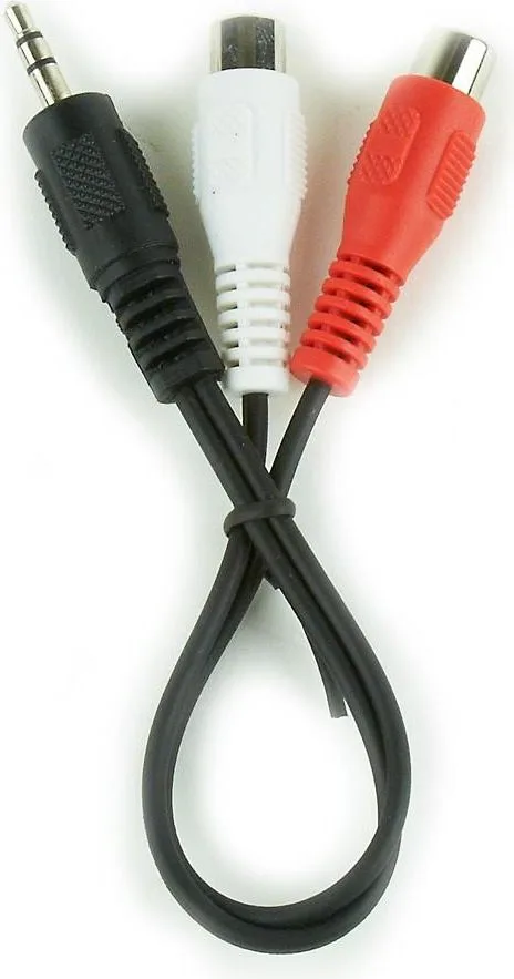 CABLEXPERT καλώδιο ήχου 3.5 MM Plug TO 2 x RCA 0.2m — εικόνα 2
