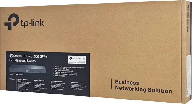 TP-LINK L2+ managed switch TL-SX3008F, 8-Ports 10Gbps SFP+, Ver. 1.0 — εικόνα 5