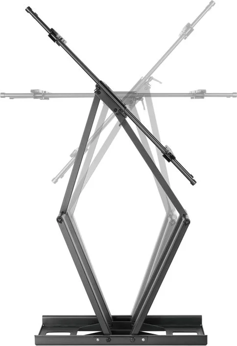 BRATECK επιτοίχια βάση τηλεόρασης LPA49-486XLD, 43-90", 80kg, heavy duty, full motion — εικόνα 4