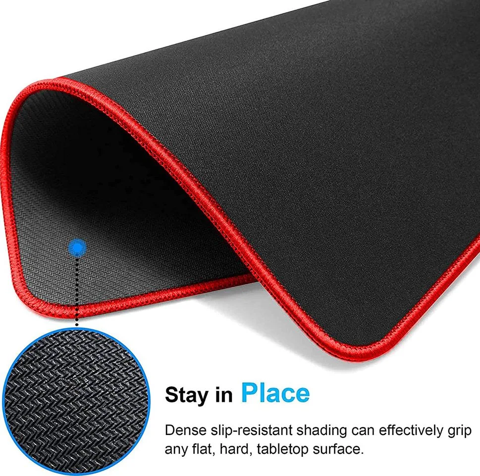 POWERTECH gaming mouse pad PT-1282, 30x25x0.3cm, μαύρο — εικόνα 3