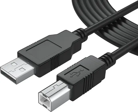 POWERTECH Καλώδιο USB 2.0 σε USB Type B CAB-U016, 1.5m, μαύρο