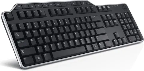 Dell KB522 Business Multimedia Keyboard Wired USB Black Danish New Open Box