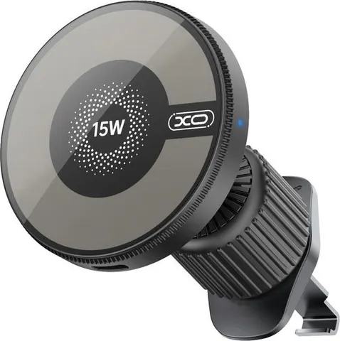 XO CX025 ΑΣΥΡΜΑΤΟΣ φορτιστής Aytokinhtoy 15W, ΜΑΥΡΟΣ