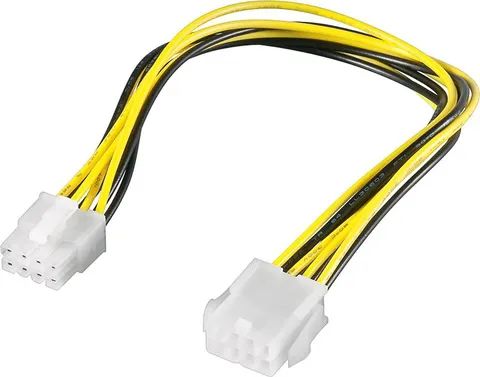 GOOBAY καλώδιο προέκτασης 8pin EPS 51361, 0.28m