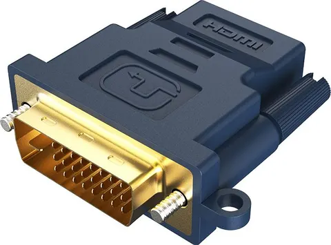 CABLETIME αντάπτορας HDMI σε DVI HA05R, 1080p, μπλε