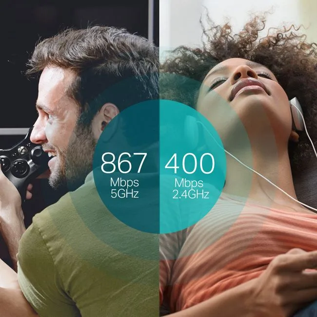 TP-LINK ασύρματος USB αντάπτορας δικτύου Archer T4U, 1300Mbps, Ver. 3.2 — εικόνα 3