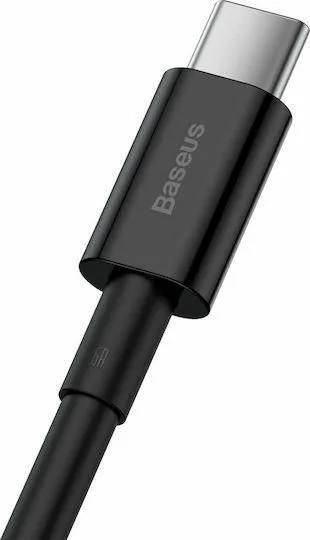 BASEUS Superior Series, καλώδιο ΓΡΗΓΟΡΗΣ φόρτισης, Type-C, 66W, 2M, μαύρο — εικόνα 2