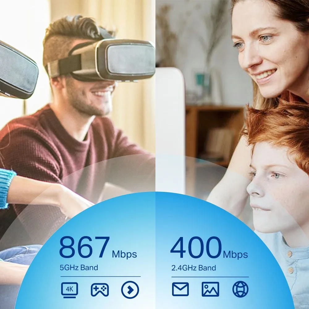 TP-LINK ασύρματος USB αντάπτορας δικτύου Archer T4U Plus, 1300Mbps, V.1 — εικόνα 7