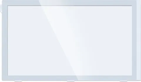 LIAN LI A3-2W Optional side glass panel for A3-mATX White
