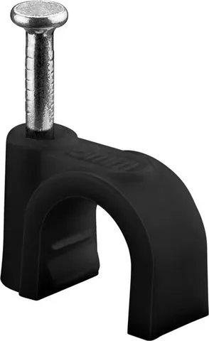 GOOBAY ρόκα στήριξης καλωδίων 64681, 8mm, μαύρο, 100τμχ