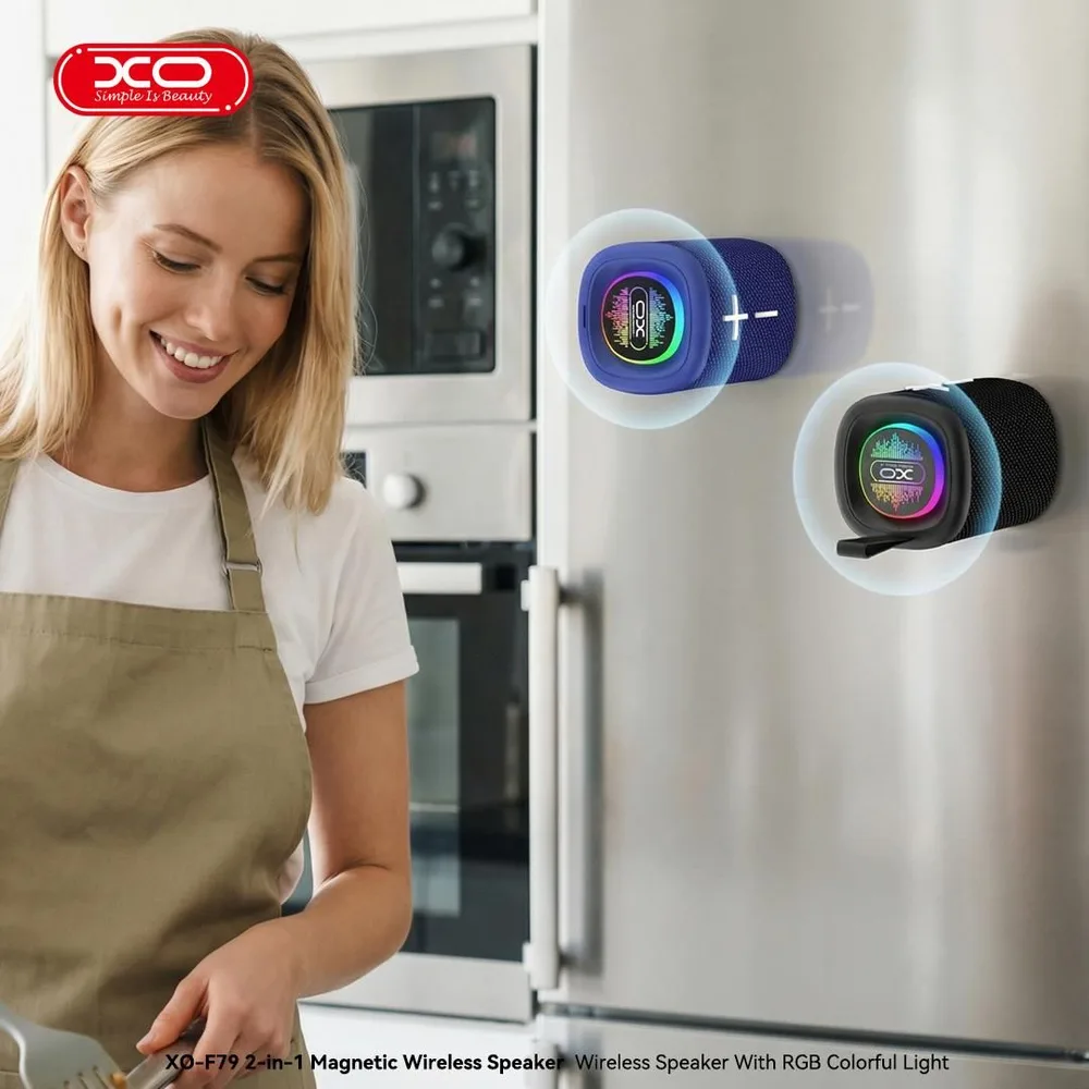 XO F79, ηχείο Bluetooth, 2x5W, IPX5, μαύρο — εικόνα 5