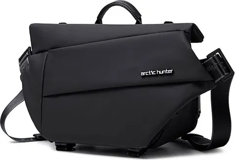 ARCTIC HUNTER τσάντα Crossbody YB00046 με θήκη tablet, 10L, μαύρη
