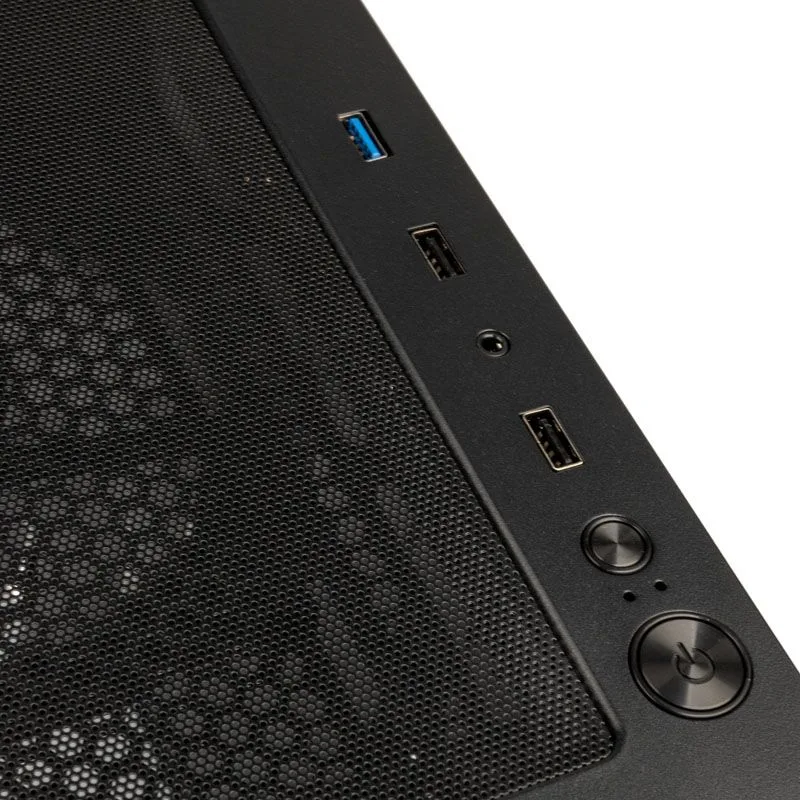 Kolink Observatory MX Mesh ARGB Midi Tower Case – Black/White (with 5 ARGB fans - 2x140mm & 3x120mm) — εικόνα 7
