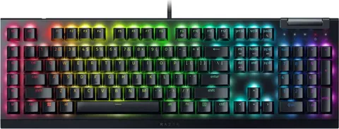 Razer BlackWidow V4 X - RGB Gaming Mechanical Keyboard - Macro Keys - Green Clicky Switches