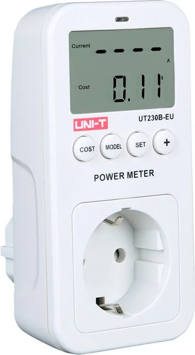 UNI-T μετρητής κατανάλωσης ρεύματος UT230B-EU με οθόνη, 16Α — εικόνα 2