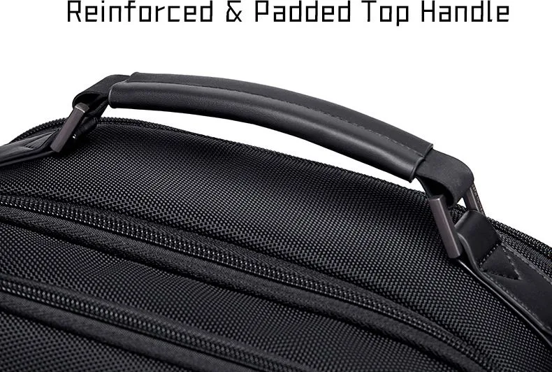 ARCTIC HUNTER τσάντα πλάτης B00492-1 με θήκη laptop 15.6", 22L, μαύρη — εικόνα 9