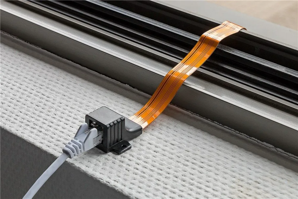 POWERTECH καλώδιο RJ45 θηλυκό CAB-W047, Cat 6 U/UTP, 30cm, κίτρινο — εικόνα 2