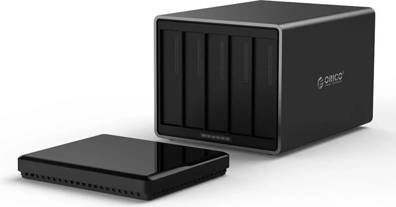 ORICO NAS για 5x 3.5" HDD NS500RU3 USB 3.0, 5Gbps, έως 80TB, μαύρη — εικόνα 2