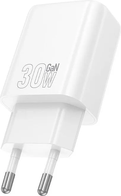 HOCO N62 Gentle φορτιστής, 30W, λευκό — εικόνα 2
