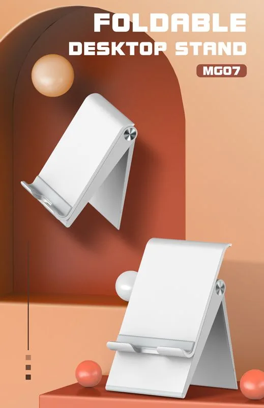 LDNIO βάση smartphone MG07, foldable, 4.7-7.2", λευκή — εικόνα 5