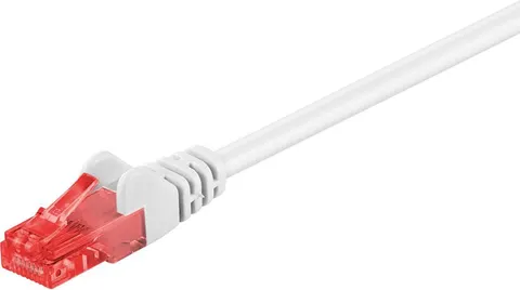 GOOBAY καλώδιο δικτύου 68635, CAT 6 U/UTP, CCA, 2m, λευκό