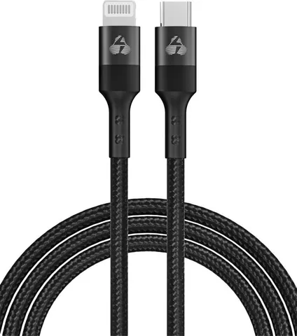POWERTECH καλώδιο Lightning σε USB-C PTR-0203, PD 27W, 480Mbps, 1m, μαύρο