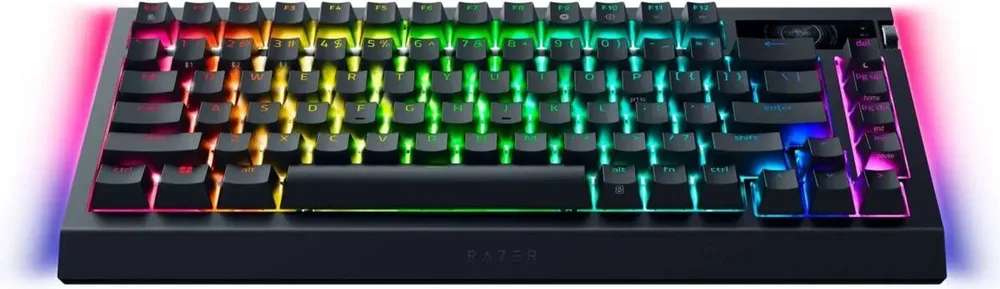 Razer BLACKWIDOW V4 75% Pro Wireless Mechanical RGB Gaming Keyboard - Hot-Swappable - Orange Switche — εικόνα 3