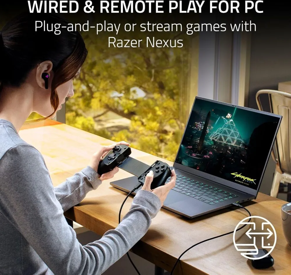 Razer Kishi V3 USB-C Gaming Controller - iPhone - Android - PC - Dual Back Buttons - 3,5 Audio Jack — εικόνα 5