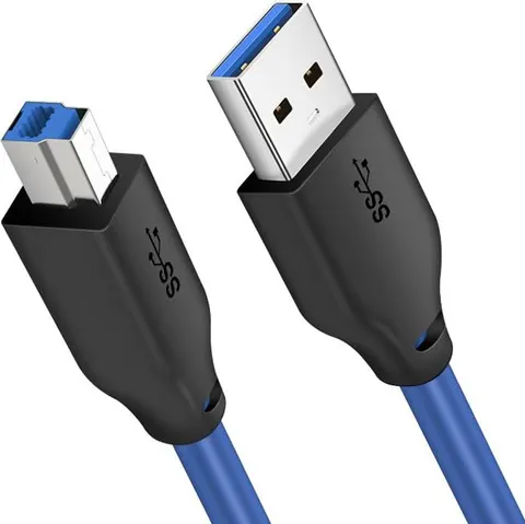CABLETIME καλώδιο USB σε USB Type B CT-C160-U3-AMBM, 5Gbps, 1m, μπλε