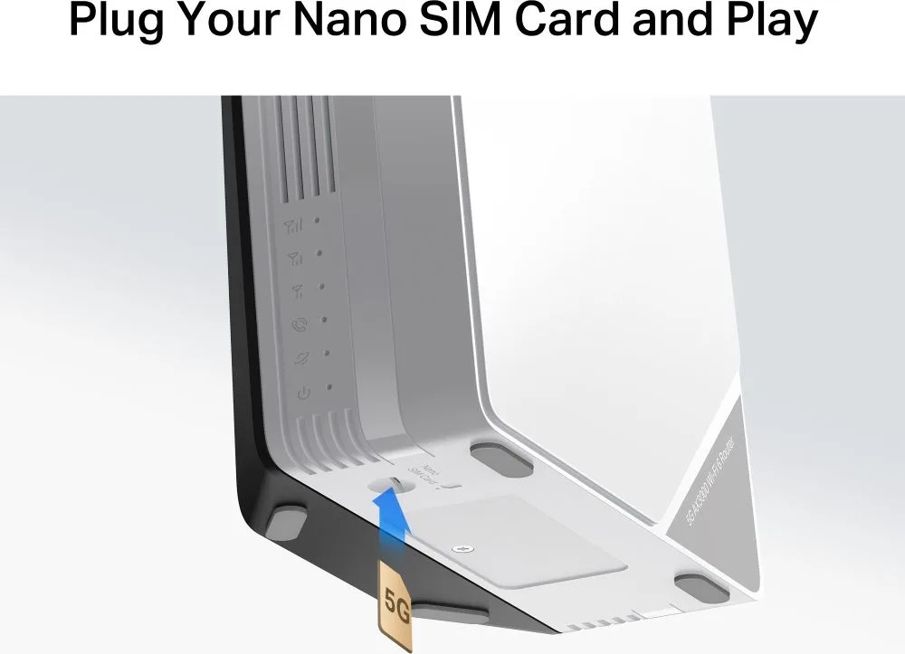 MERCUSYS Router MB520-5G με θύρα τηλεφώνου, 5G, AX3000 Dual Band WiFi 6, 3000Mbps, V.1.0 — εικόνα 6
