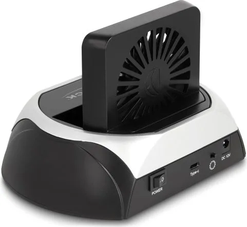 DELOCK docking station για M.2 NVMe/SATA ή 2.5"/3.5" SSD/HDD 64280, 10Gbps, μαύρο — εικόνα 4