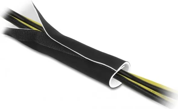 Ταινία νεοπρενίου τύπου Velcro TIES-038, 13.5cm, 3m, μαύρη/λευκή — εικόνα 2