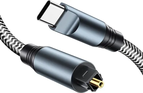 POWERTECH καλώδιο ήχου USB-C σε Toslink CAB-UC091, 1m, γκρι