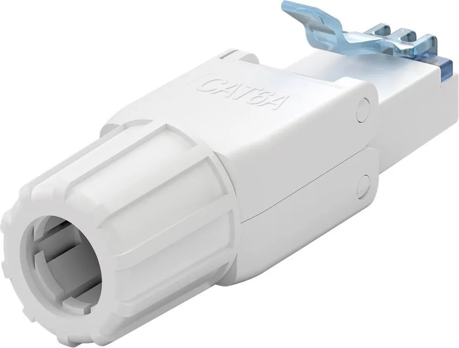 GOOBAY βύσμα RJ45 65941, CAT 6A UTP, tool-free, λευκό — εικόνα 3