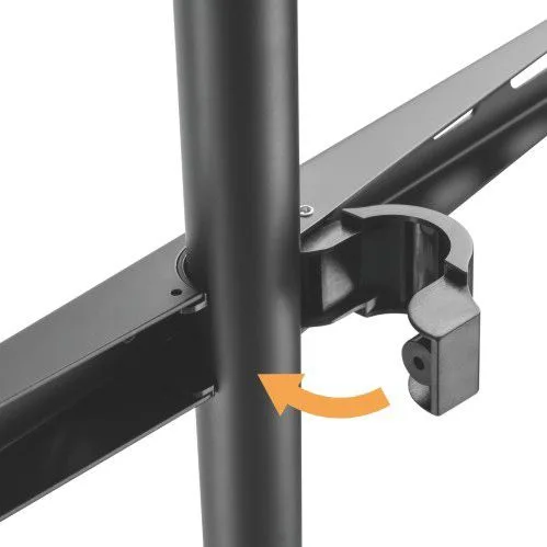 POWERTECH βάση τηλεόρασης δαπέδου PT-1400, 45-65", έως 32kg — εικόνα 3