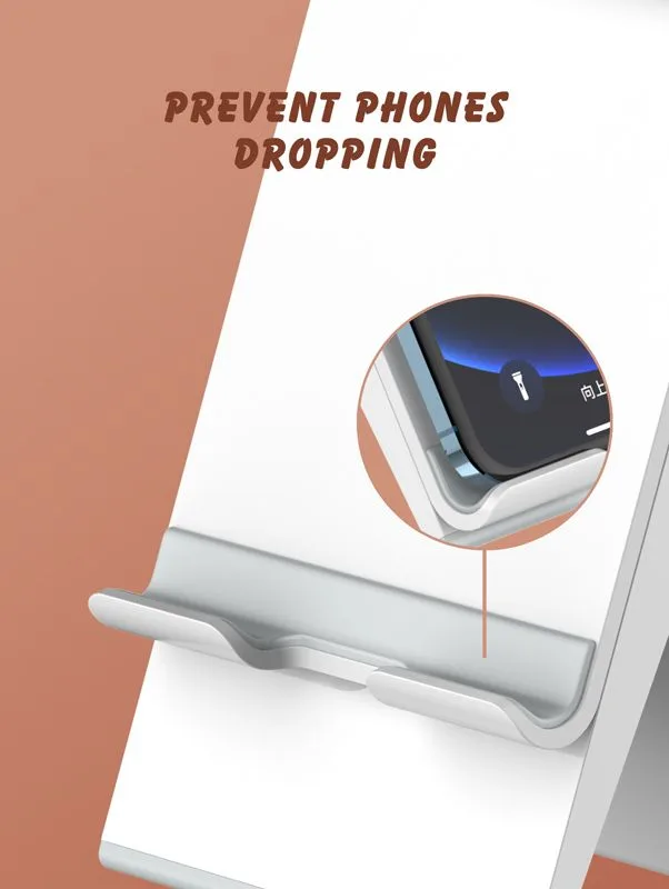 LDNIO βάση smartphone MG07, foldable, 4.7-7.2", λευκή — εικόνα 4