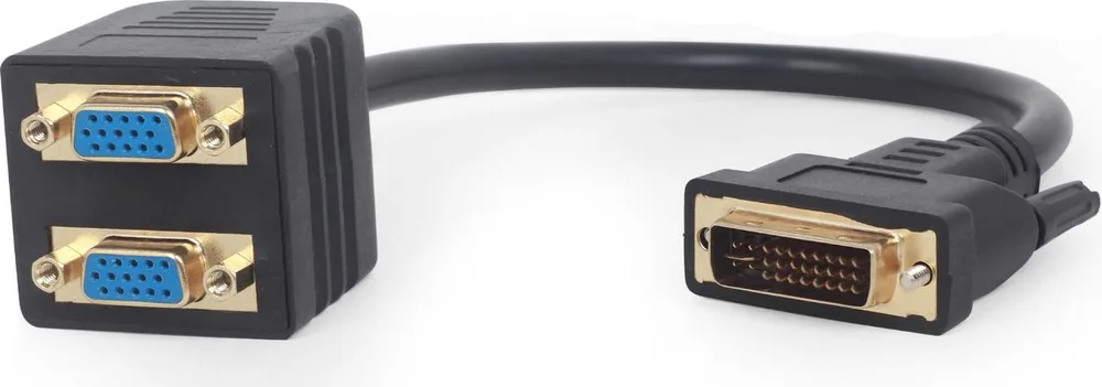 ΔΙΑΚΛΑΔΩΤΗΣ DVI-I ΣΕ 2 VGA 0.2 m — εικόνα 2
