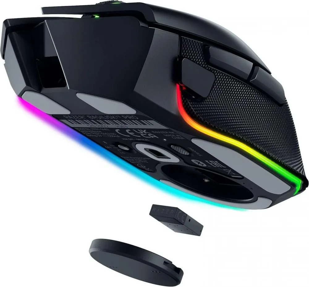 Razer BASILISK V3 PRO BLACK - 30K DPI - RGB - Optical Switches - 11 Buttons - HyperScroll Tilt Wheel — εικόνα 4