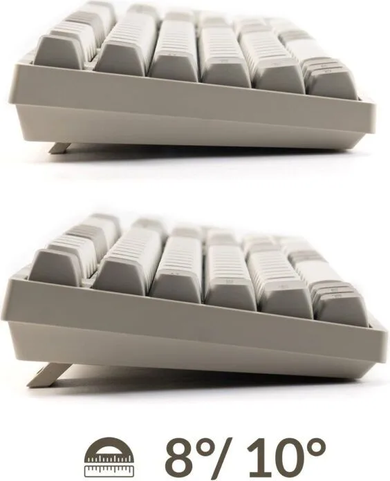 Keychron C2 Pro (C2PX-M1) QMK/VIA Mechanical Red Switch - 8K Polling Rate Hot Swap.100% US Retro RGB — εικόνα 5