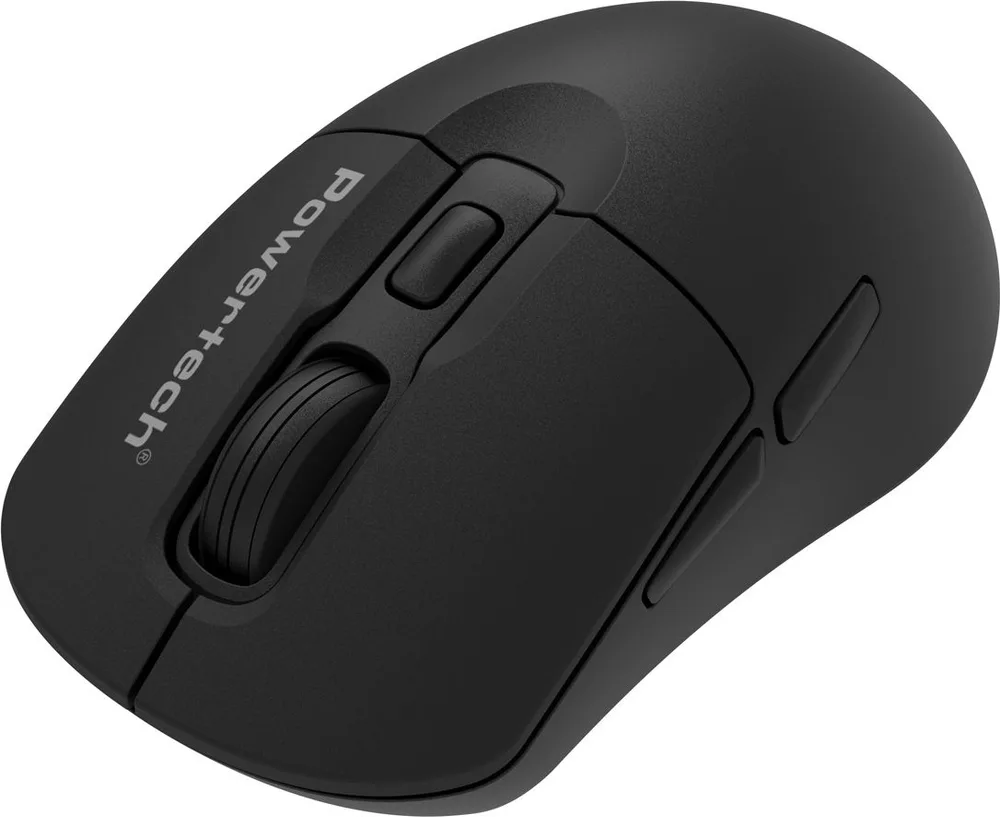 POWERTECH ασύρματο ποντίκι PT-1543, 2.4GHz & Bluetooth, έως 2400DPI, αθόρυβο, μαύρο — εικόνα 2