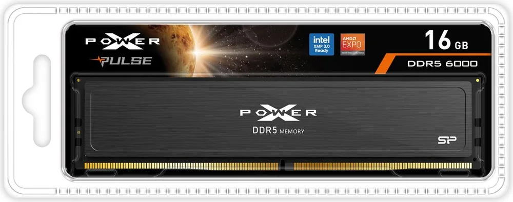 SILICON POWER μνήμη DDR5 Udimm Xpower Pulse, 16GB, 6000MHz, CL36 — εικόνα 2