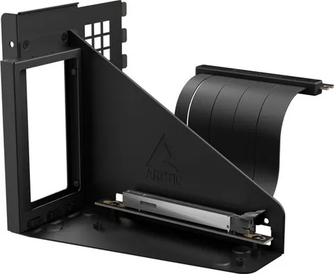 Arctic Accelero Vertical GPU Mount (Black) PCIe 4.0x16 riser cable 160mm