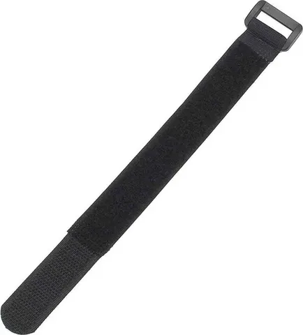 POWERTECH ιμάντας τύπου velcro TIES-027, 60x2cm, μαύρος, 10τμχ
